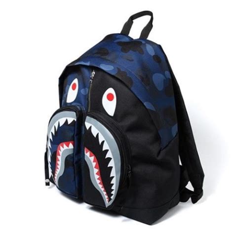 bape bookbags|bape shark book bag.